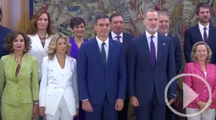 Los ministros del Gobierno de Sánchez prometen sus cargos