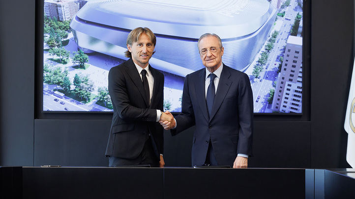 Luka Modri firma su renovación