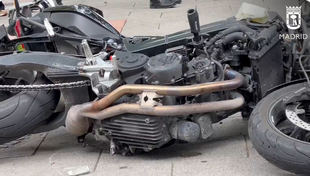 Accidente en Tetuán: una colisión deja dos heridos