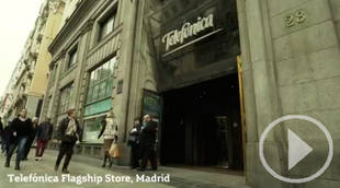 Rafa Nadal se convierte en asesor comercial en el Edificio de Telefónica de la Gran Vía