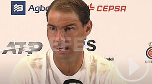 Nadal: "Me lo tomo como mi último año y quiero disfrutar de cada momento"