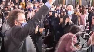 Feijóo avanza hacia la presidencia del PP