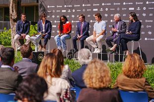 Juanma Moreno, Feliciano López, Coco Gauff , José Luis Martínez-Almeida, Ignacio Garralda, Casper Ruud y Garbiñe Muguruza
