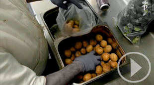 Paradores dona ocho toneladas de alimentos