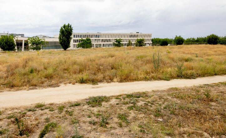 Parcela donde se pretende ubicar el cantón de Montecarmelo