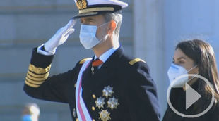 El rey Felipe VI preside la Pascua Militar