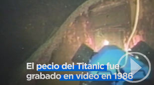 Publican imágenes del Titanic nunca vistas y grabadas en 1986