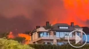 Emergencia en Los Ángeles: vientos de hasta 160 km/h avivan el fuego en Pacific Palisades