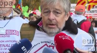 Centenares de pensionistas exigen al Gobierno una subida de las pensiones y defensa del sistema público