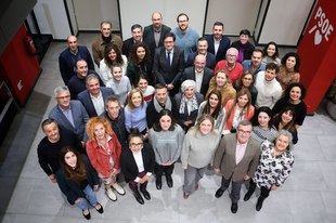 Primera reunión de la nueva Ejecutiva del PSOE-M para designar su nueva estructura