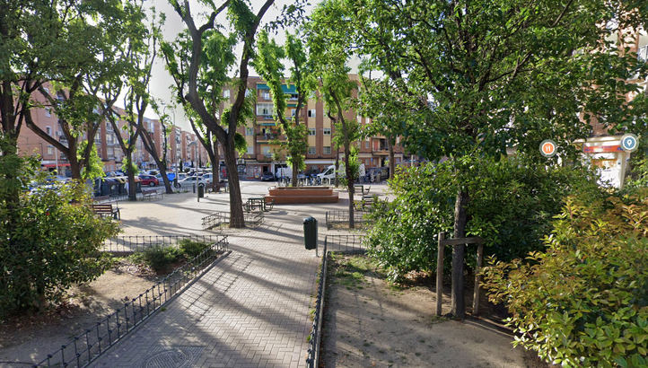 Plaza de la Arbolada en Carabanchel