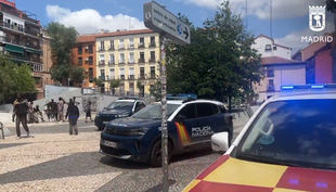 Plaza Arturo Barea, donde se ha producido el apuñalamiento