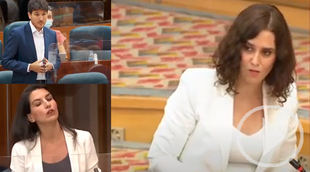 Ayuso no está ni para "peroratas" ni para hablar de "vídeos tardíos"