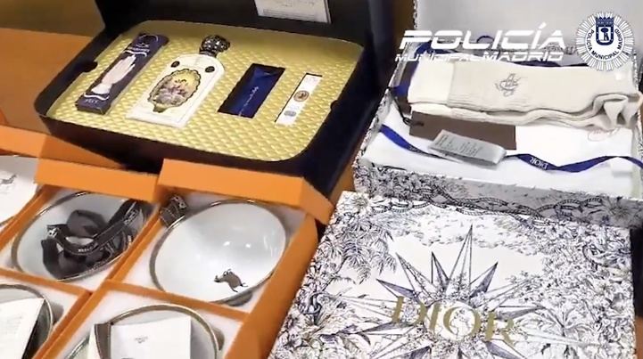 Productos cosméticos peligrosos decomisados por la Policiía Municipal