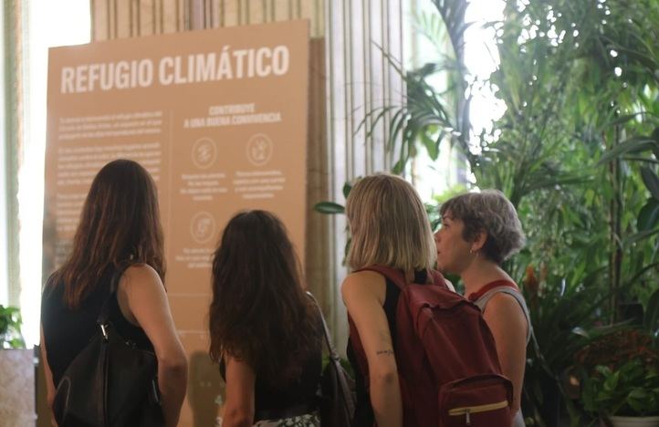 Refugio climático en el Círculo de Bellas Artes
