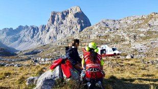 Evacuada una menor madrileña indispuesta durante una ruta por los Picos de Europa