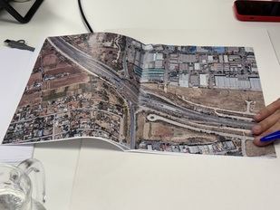 Trazado donde se general los problemas de tráfico