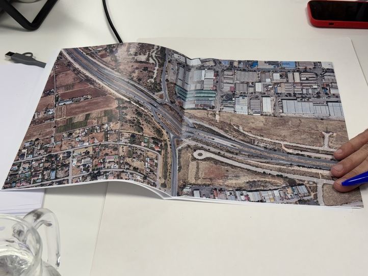 Trazado donde se general los problemas de tráfico