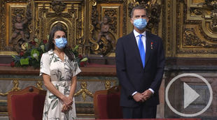 Los Reyes visitan Galicia en el día de Santiago Apóstol