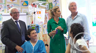 Richard Gere, visita el Hospital Niño Jesús para apadrinar un proyecto de humanización