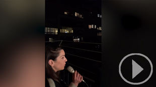 Ruth Lorenzo ofrece su música a sus vecinos