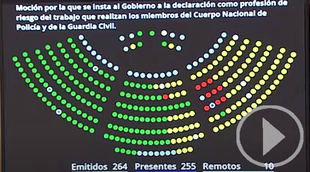 El Senado aprueba que los policías sean profesión de riesgo