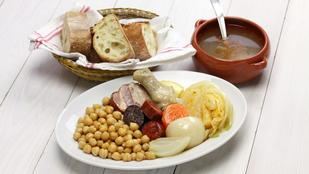 Ingredientes del cocido madrileño