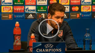 Simeone: "Soy optimista y creo mucho en mi equipo"