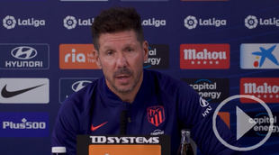 Simeone: "La contundencia es lo que marcará la diferencia en LaLiga"