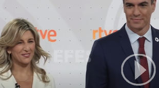 Sintonía entre Sánchez y Díaz en el último debate