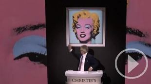 El icónico retrato de Marilyn Monroe alcanza la cifra récord en una subasta