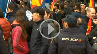 Tetuán dividido entre la extrema derecha y la izquierda en una protesta contra bandas latinas