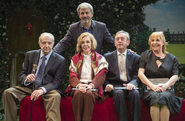 Alonso Millán, María José Alfonso, Luis Varela, María Luisa Merlo y Carlos Sobera