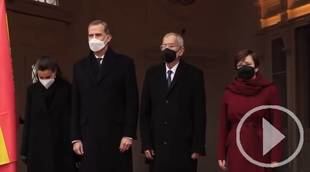 Los Reyes realizan su primera visita oficial a Austria