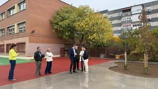 Remodelación de uno de los patios del CEIP Amadeo Vives