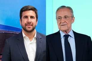 Enrique Riquelme y Florentino Pérez