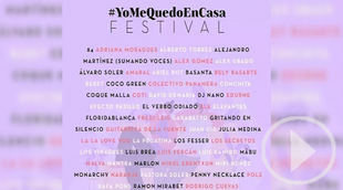 #YoMeQuedoEnCasa vuelve del 20 al 22 de marzo