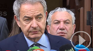 Zapatero aplaude que los universitarios se manifiesten contra la "barbarie" en Gaza