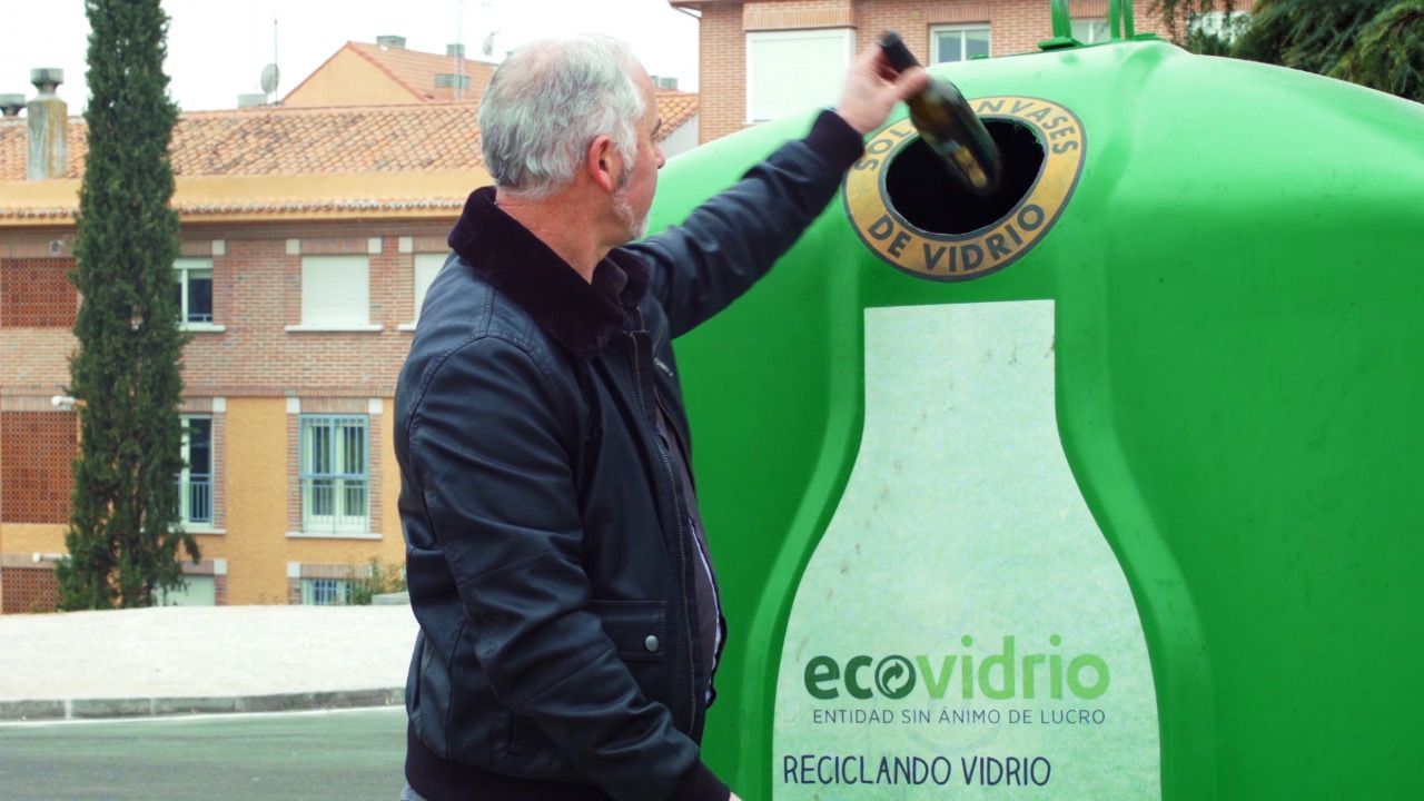 Reciclaje de vidrio