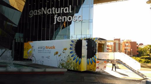 Exposición itinerante Energytruck