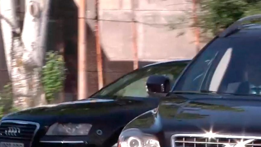 Llegada de Rajoy a la Audiencia Nacional (Foto: RTVE)