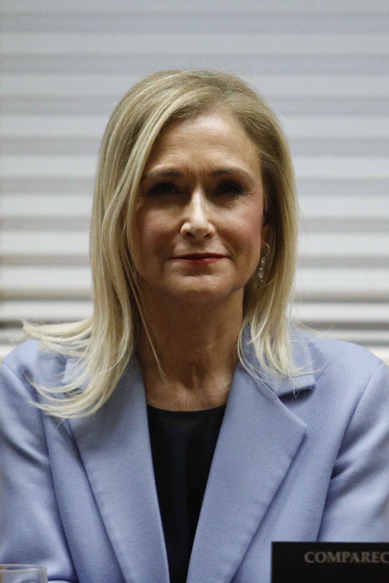 Cristina Cifuentes, en la comisión de investigación de universidades de la Asamblea de Madrid. Kike Rincón.