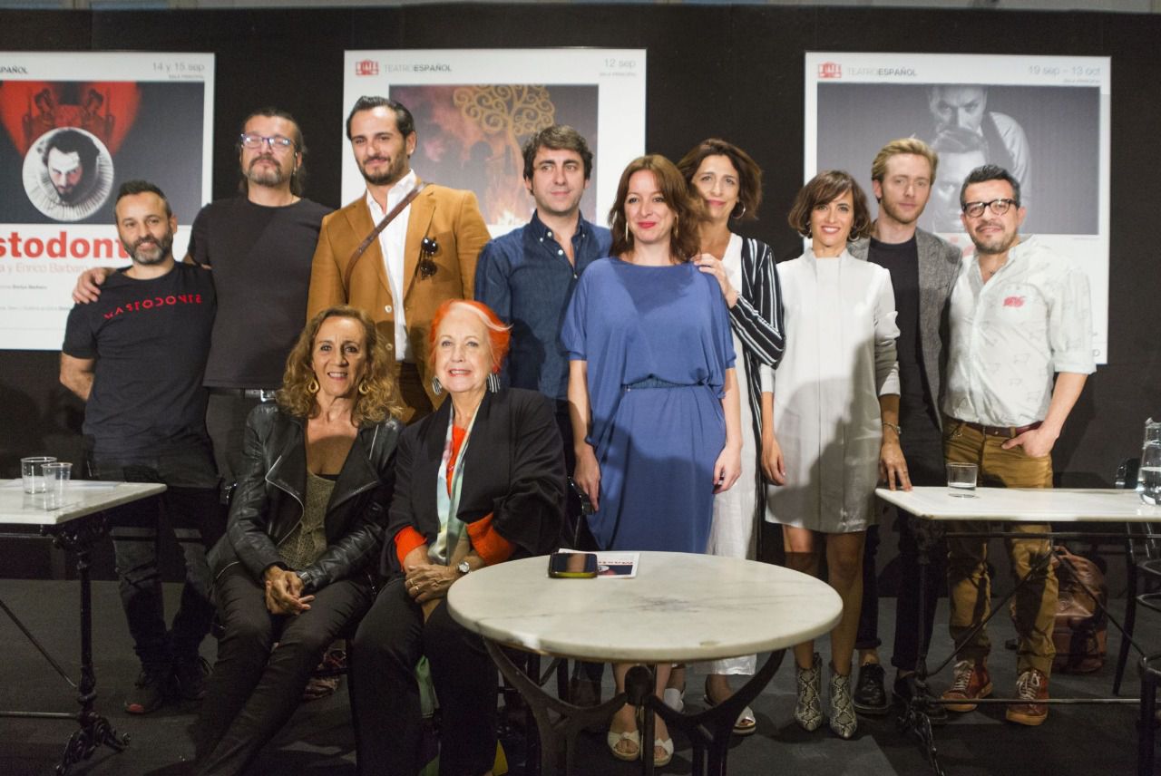 Los artistas que actuarán en el Español las próximas semanas. (Foto: Antonio Castro)