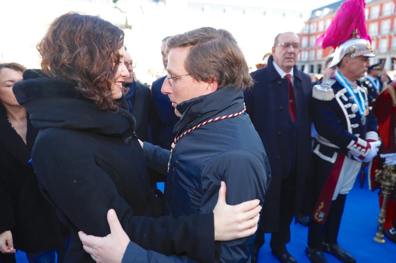 La presidenta de la Comunidad, Isabel Díaz Ayuso, junto al alcalde de Madrid, José Luis Martínez-Almeida. (Foto: Comunidad de Madrid)