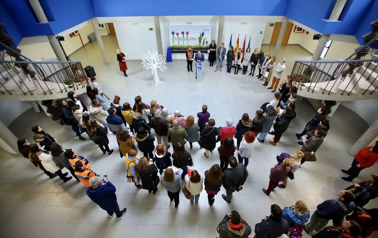 Acto en el que ha intervenido el alcalde de Las Rozas, José de la Uz. (Foto: Ayuntamiento de Las Rozas)