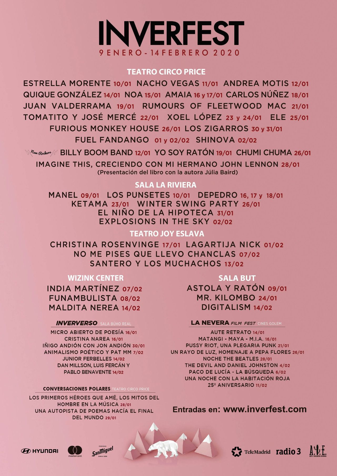 Cartel de Inverfest 2020. (Foto: Inverfest)