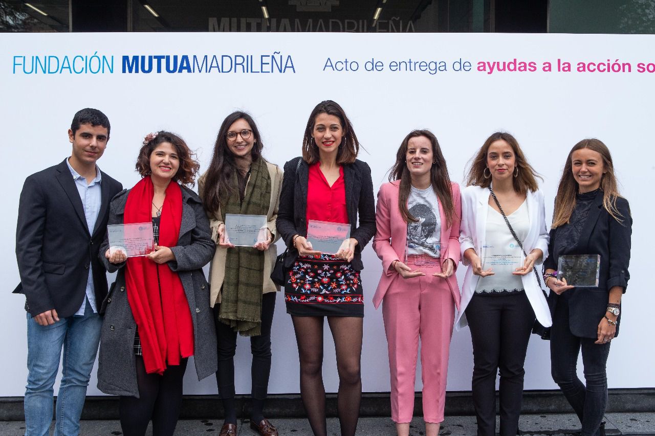 Ganadores de la pasada edición de los premios al Voluntariado (Foto: Mutua Madrileña)