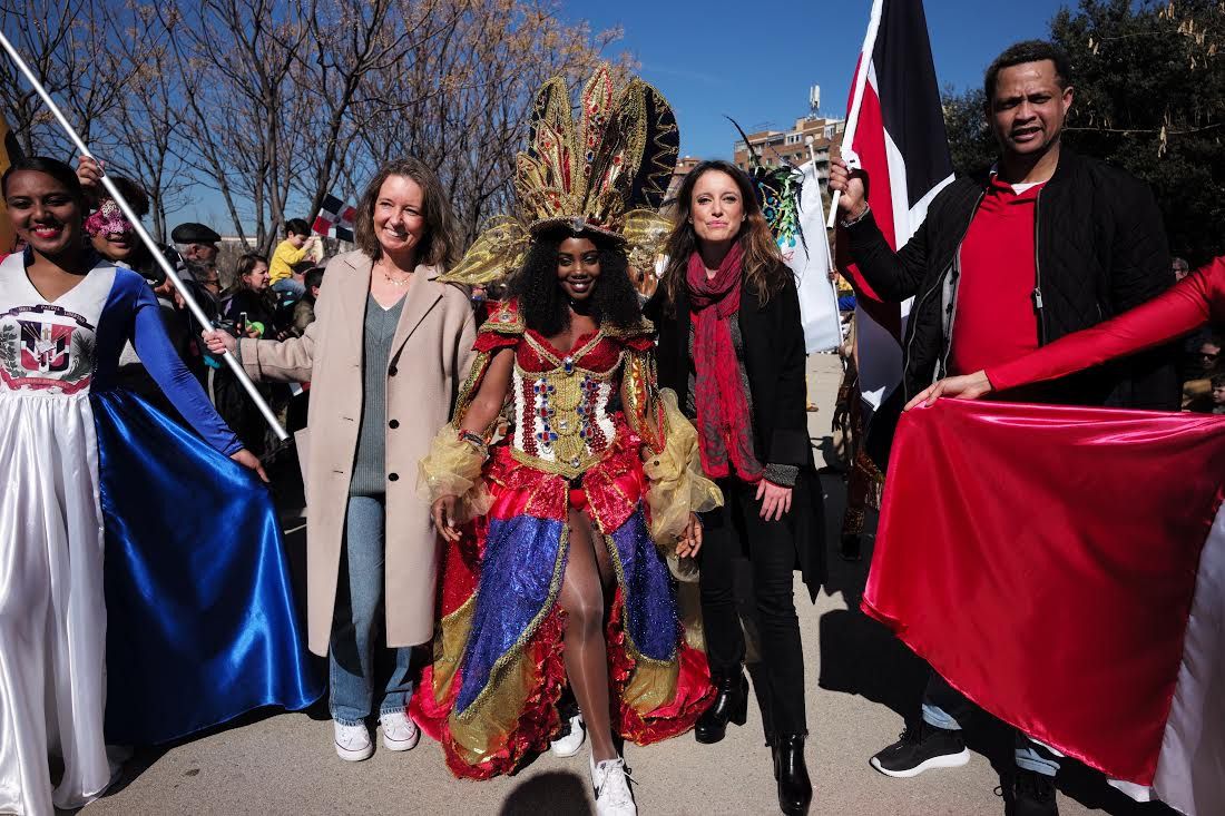 Andrea Levy en el carnaval de Madrid Río (Foto: Chema Barroso)