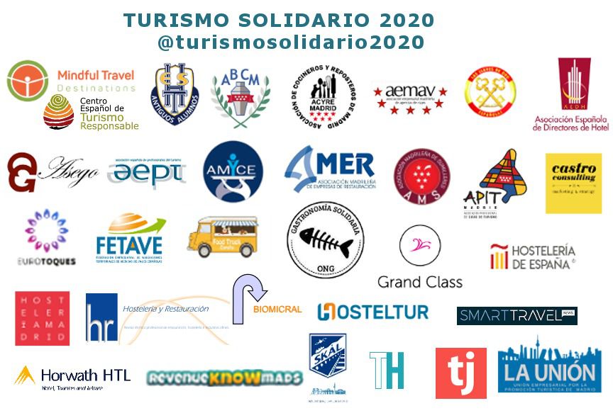 Asociaciones que forman parte de Turismo Solidario. 