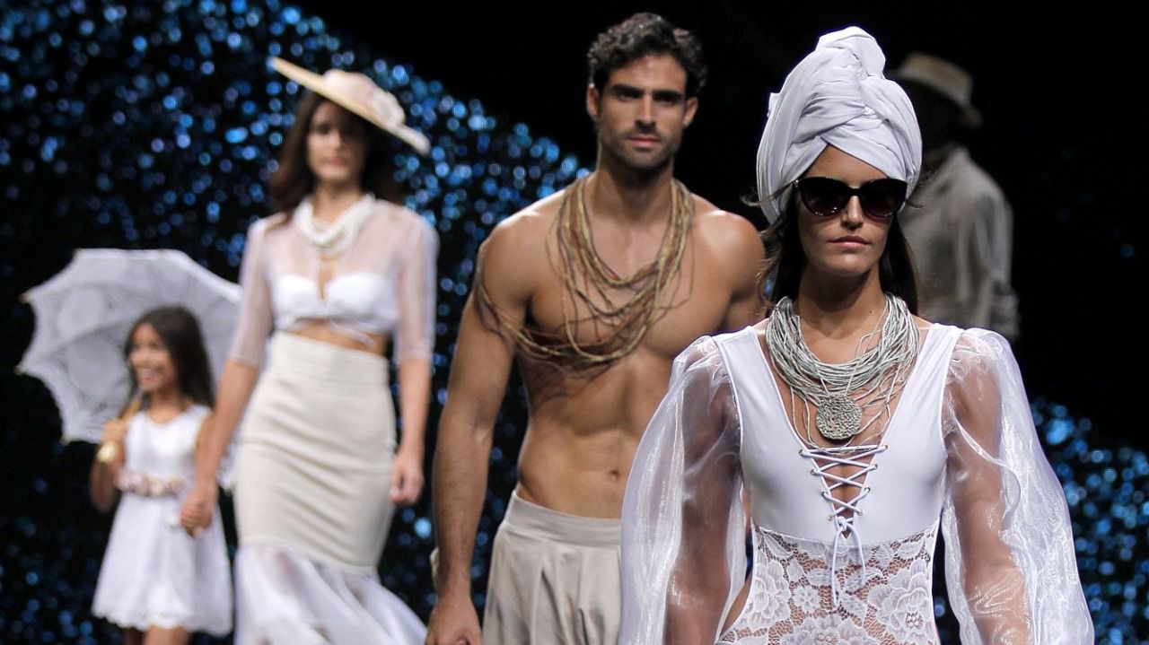 Desfile de Diazar, firma canaria, en la anterior edición (Foto: IFEMA)